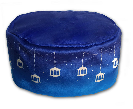 Blue Lanterns Prayer Cap