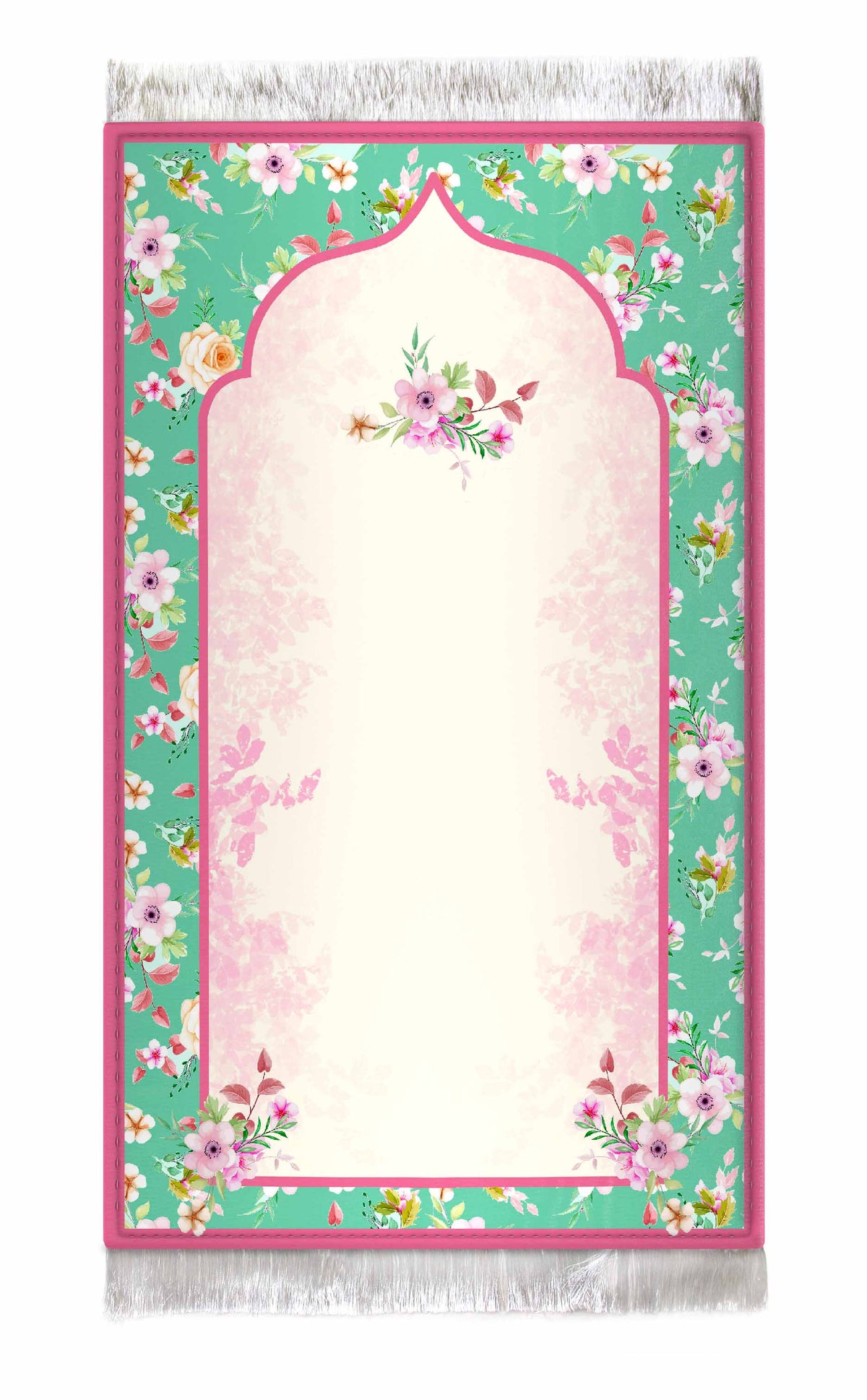 Serene Petals Prayer Mat