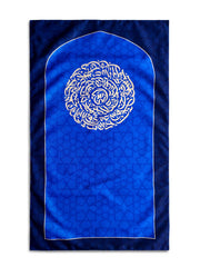 Arch of Faith (Blue) Pocket Prayer Mat (Travel Janamaz)