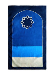 Blue Pearl Pocket Prayer Mat (Travel Janamaz)