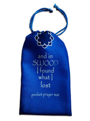 Blue Pearl Pocket Prayer Mat (Travel Janamaz)