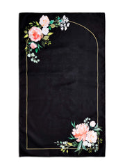 Dark Roses Pocket Prayer Mat (Travel Janamaz)