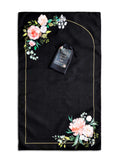 Load image into Gallery viewer, Dark Roses Pocket Prayer Mat (Travel Janamaz)