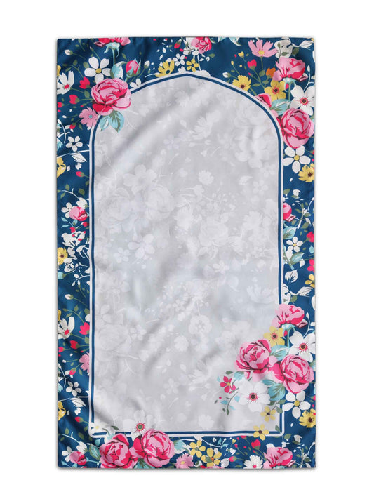 Floral Fantasy Pocket Prayer Mat (Travel Janamaz)