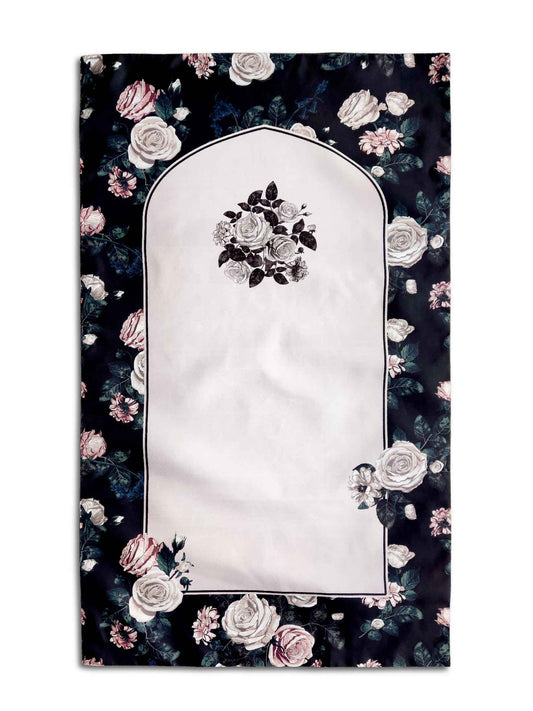 Twilight Rose Pocket Prayer Mat (Travel Janamaz)