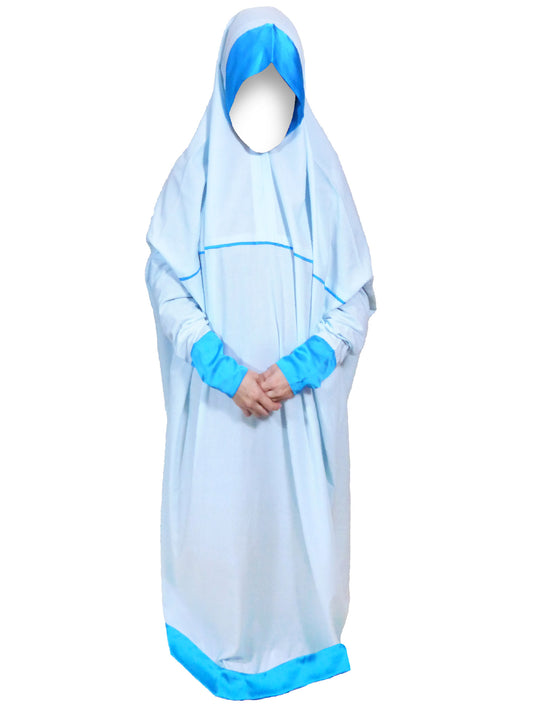 Light Blue Namaz Gown