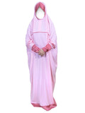 Load image into Gallery viewer, Light Pink Namaz Gown