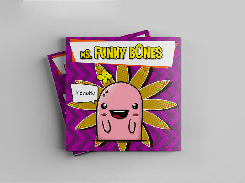 Ms. Funny Bones Fridge Magnet