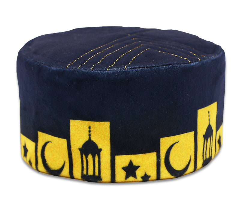 Blue Moon Star Prayer Cap