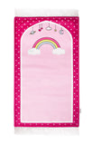 Load image into Gallery viewer, Pink Heavenly Rainbows Prayer Mat