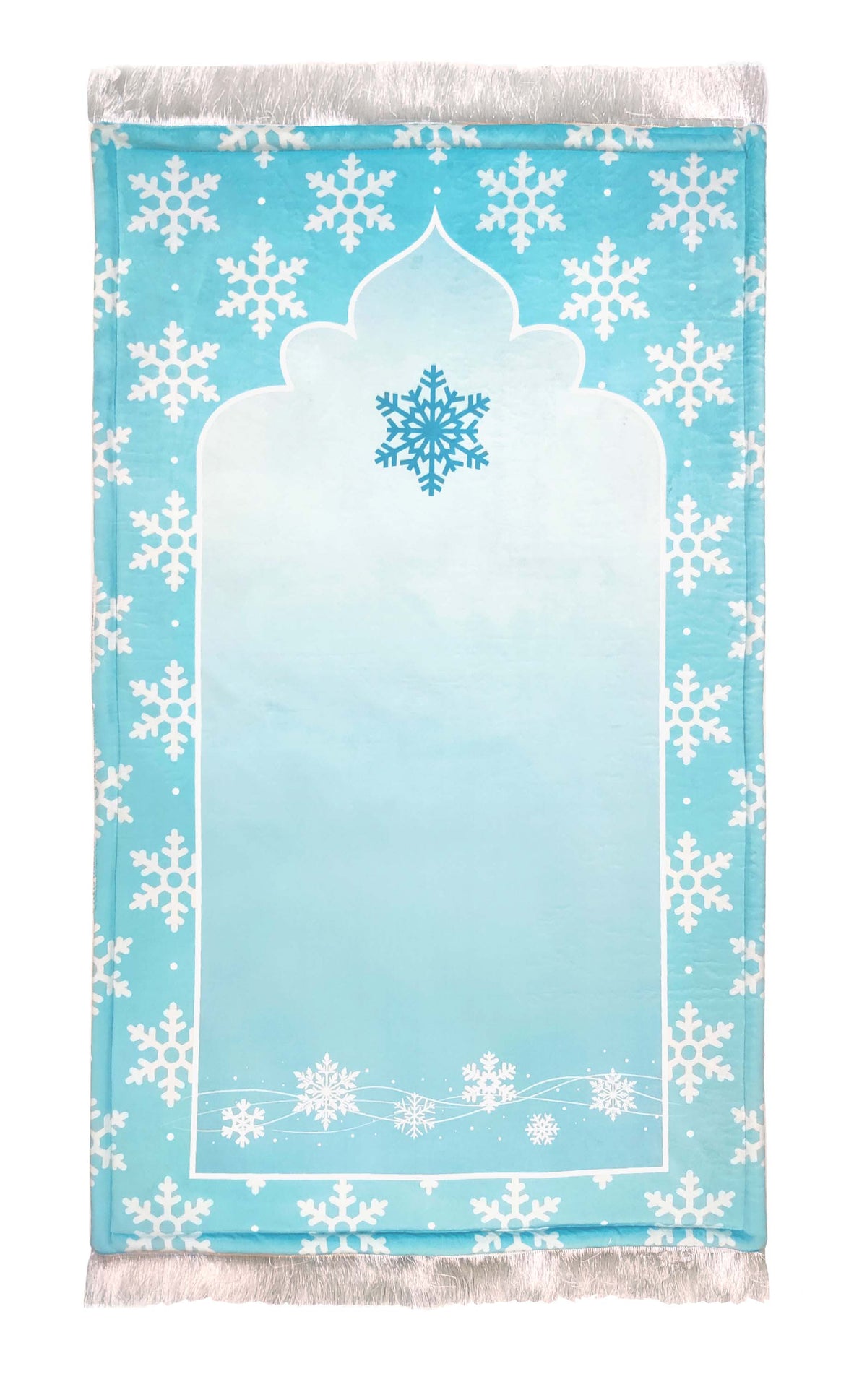 Snow Crystal Prayer Mat