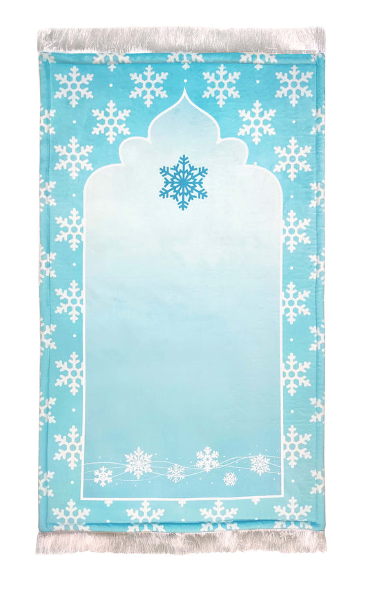 Snow Crystal Prayer Mat