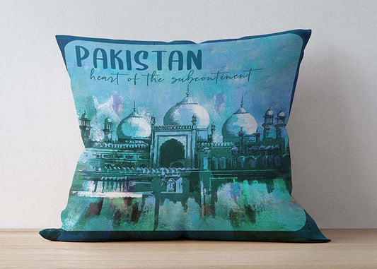 Pakistan - Heart of the Subcontinent Cushion