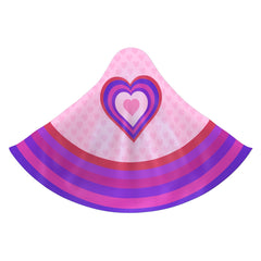 Violet Hearts Prayer Scarf