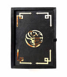 Load image into Gallery viewer, Black Velvet Quran Set (with Box Stand)
