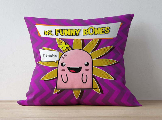 Ms. Funny Bones Cushion