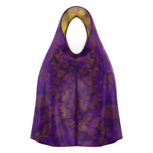 Indigo Floral Prayer Scarf