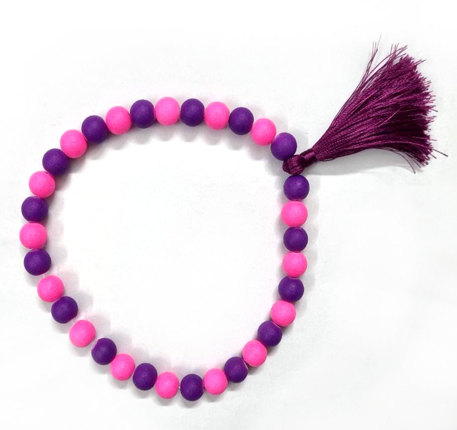 Pink and Purple Prayer Beads (Tasbeeh)