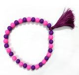 Load image into Gallery viewer, Pink and Purple Prayer Beads (Tasbeeh)