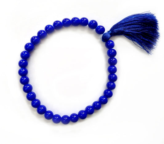 Royal Blue Prayer Beads