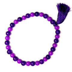 Shades of Purple Prayer Beads